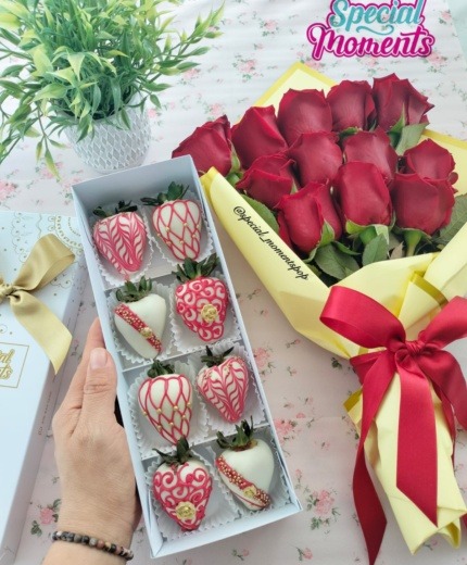 Fresas en domo