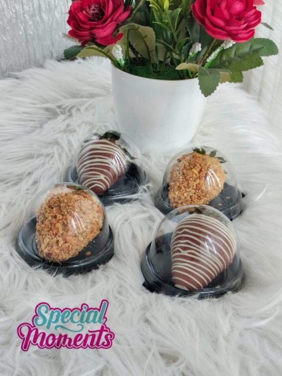 Fresas en domo
